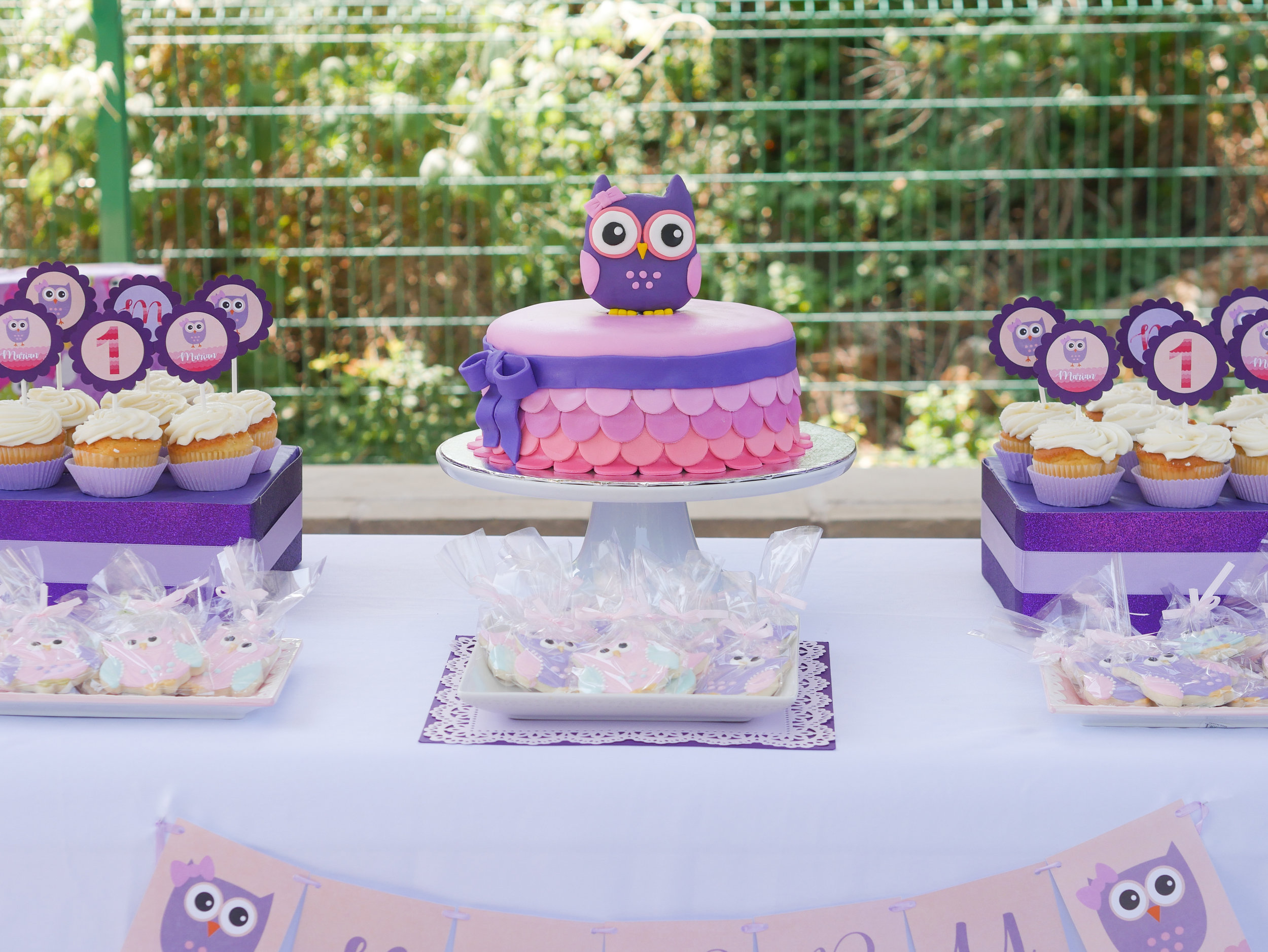 Owl birthday 2024 cake pan